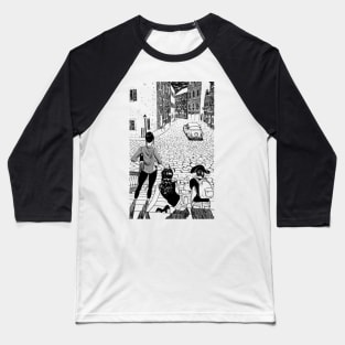 mediterranean street Baseball T-Shirt